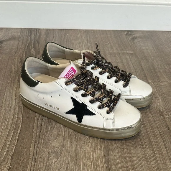 Golden Goose Hi Star 💫 🖤 ⭐️ - Picture 4 of 14
